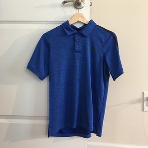 Boys Adidas Collared Tee